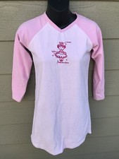 CARTER'S Kids Girls Fleece Sleep Nightgown Dress Large L Pink Long Sleeve