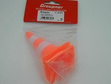 Graupner, Pylonen, rot / orange / weiß, 2 Stück, neu, OVP, MZ0030, 1:8 !!!
