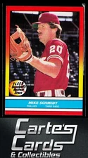 Mike Schmidt 1988 Fleer Revco Baseball's Hottest Stars #34 Phillies HOF