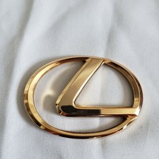 Lexus Gold Emblem 3.75 X 2.75
