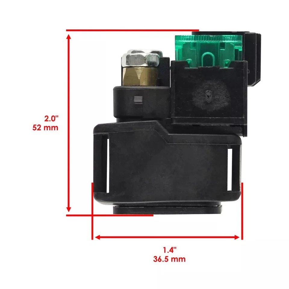 Solenoide relé de arranque para Suzuki TL1000S TL1000 S 1997-2001/TL1000R 1998-2003 Foto 3 de 4