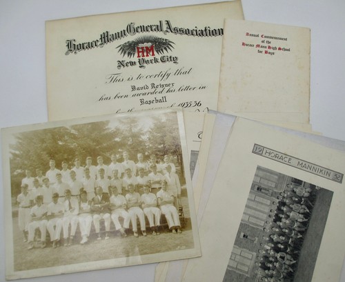 1936 Horace Mann Yearbook Mannikin Bronx Boys School + extra photos laid in - Picture 7 of 7