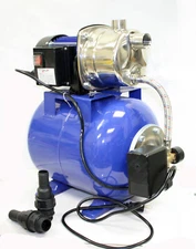 1.6 HP Shallow Well Garden Pump 1000GPH W/Booster System & Pressure Tank 1200W