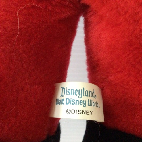Vtg Mickey Mouse Santa Claus Stuffed Plush Disneyland Walt Disney Holiday Gift - Picture 7 of 20