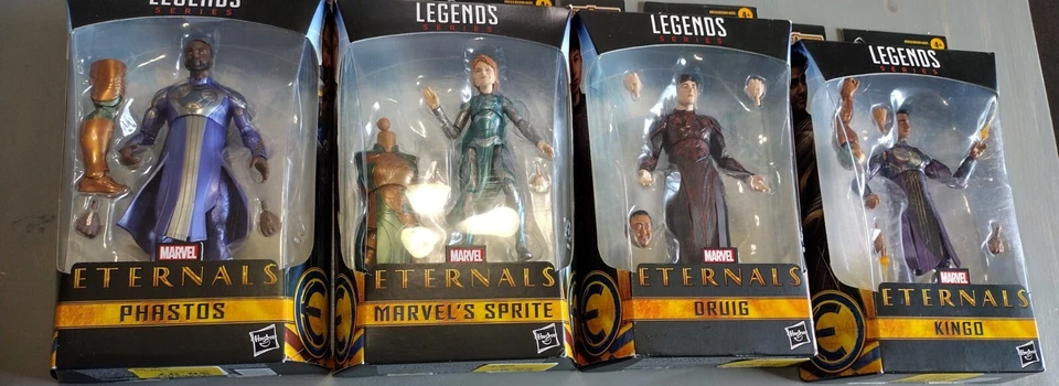 Marvel Legends Película Eternos 6" Figura BAF Gilgamesh Juego de 5 Nuevo EN STOCK Foto 2 de 4