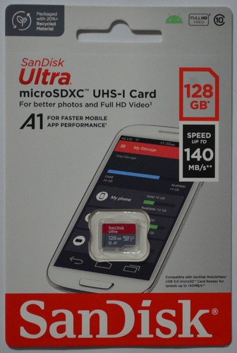 SanDisk ULTRA micro SD A1 Karte 128 256 GB Memory für Reolink Überwachung Kamera - Zdjęcie 5 z 9