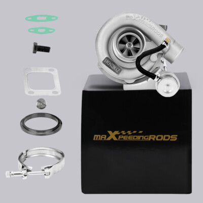 T04E T3 .63 Turbo Turbocharger compressor 400+HP W/Internal Wastegate V-Band