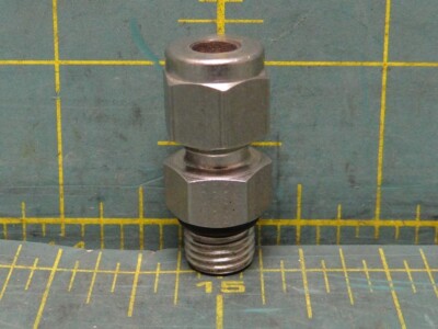 Tylok SS-4-SMC-ORS O-Ring Straight Thread Male Connector 1/4'' Tube to 7/16''-20