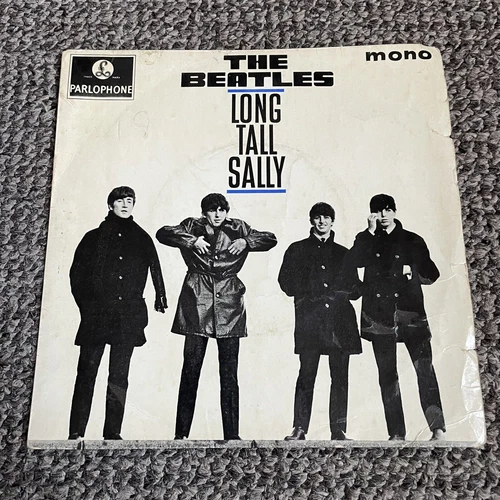 The Beatles – Long Tall Sally 7" EP Vinyl Record FIRST UK Pressing BLACK 1964