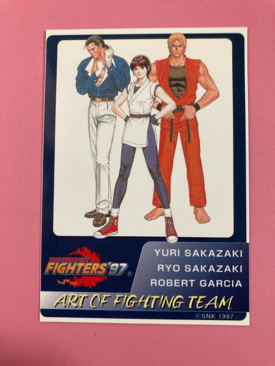 The King Of Fighters 97 YURI RYO SNK trading card japanese 1998 | eBay