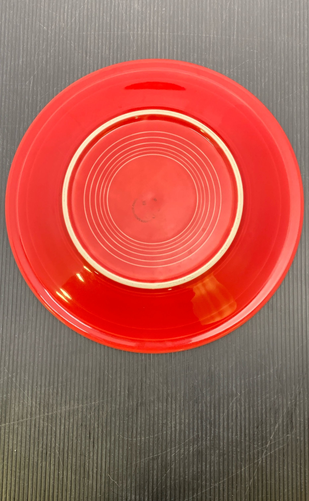 Set Of 9 Fiesta Fiestaware Dinner Plates Lead Free Round Shape Red 10 1/2 In eBay
