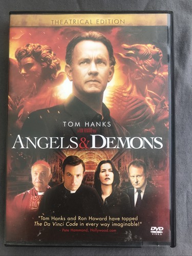 Angels and Demons (DVD, 2009) - Theatrical Edition Tom Hanks - Imagen 1 de 4