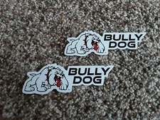 Lot of 2 Bully Dog Computer Programer Diesel LS Window Decals Stickers Decals 