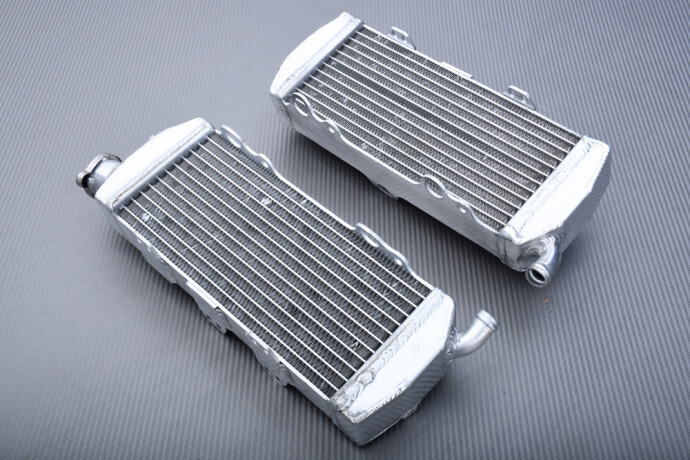 Radiateurs d'eau de remplacement gauche et droit en aluminium pour moto KTM 620 EGS WP 1995-1996