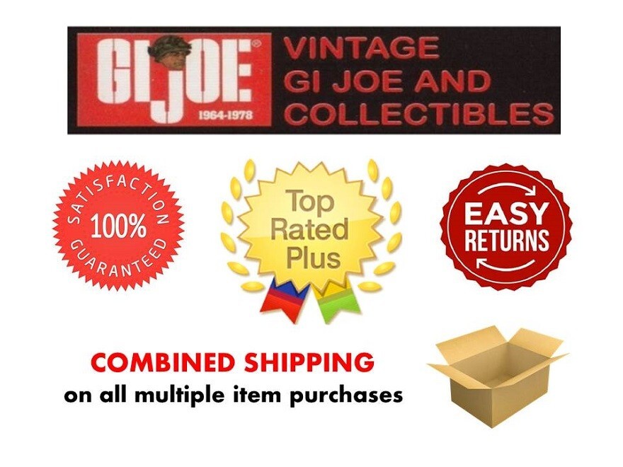 Vintage 1964 Hasbro GI Joe #7601 Sea Rescue Set Yellow Raft Anchor C7 ...