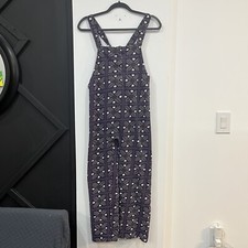 Ade And Ayo Purple Cotton Overalls Jumpsuit Girls Size Large