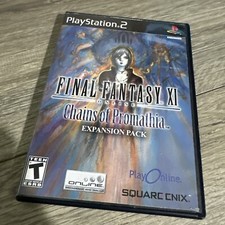 Final Fantasy XI Online: Chains of Promathia (Sony PlayStation 2, 2004) PS2