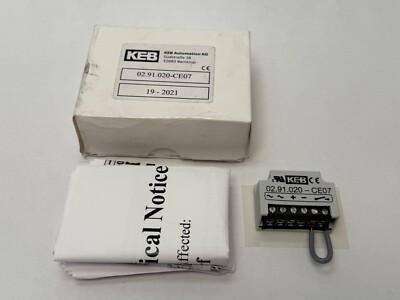 KEB 02.91.020.CE07 Full Wave Rectifier 0291020CE07