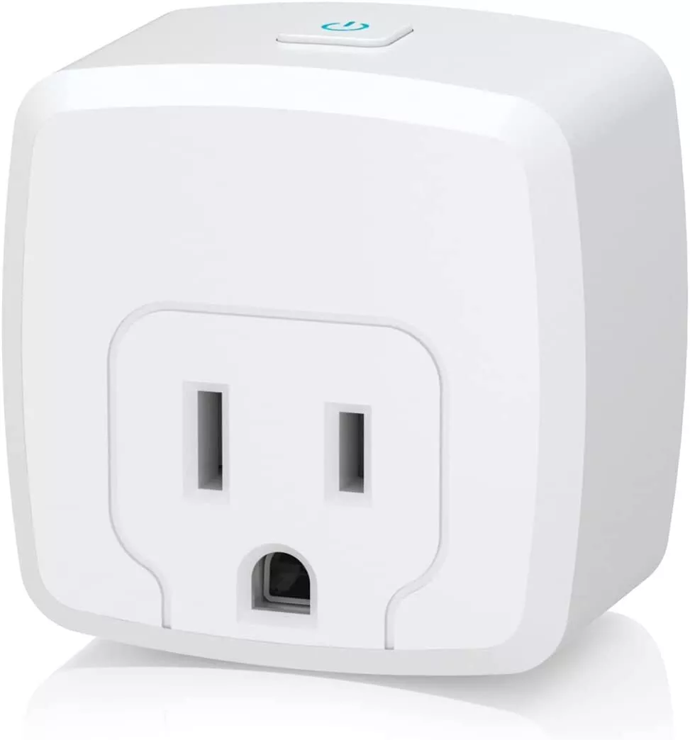 Smart WiFi Mini Plug Outlet, Works with Alexa and Google Home