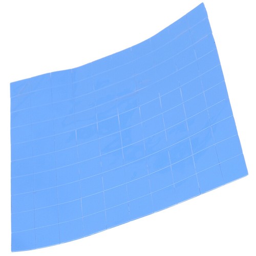 100Pcs 10*10*0.5mm Thermal Pad GPU CPU Heatsink Cooling Conductive Silicone _cu - Afbeelding 6 van 10