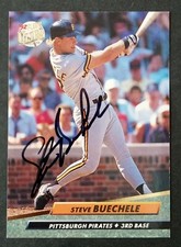 1992 Fleer Ultra SIGNED: Steve Buechele, PIRATES #252