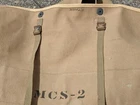 WW2 MCS-2 CANVAS FIELD TELEPHONE BAG USMC US NAVY ARMY MILITARY radio