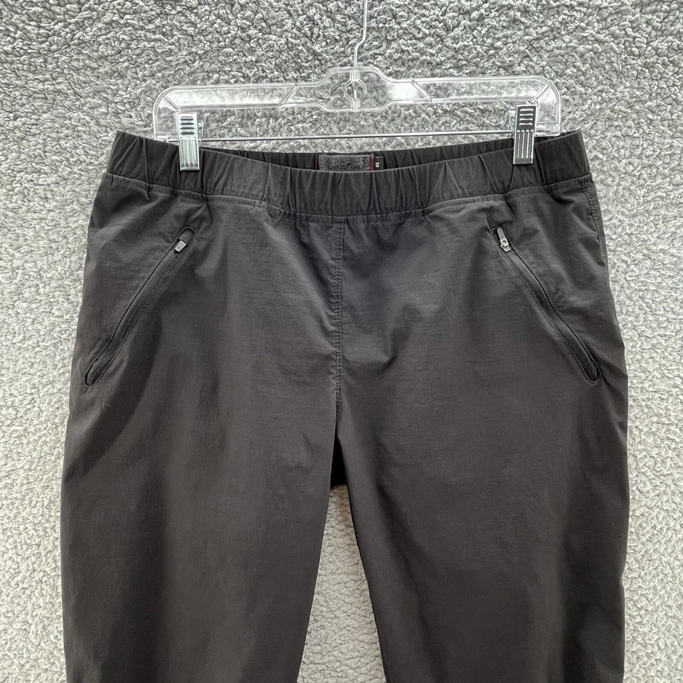 Pantalones Gramicci para mujer 12 negros de nailon pantalones tirar al aire libre escalada senderismo tobillo Foto 2 de 4