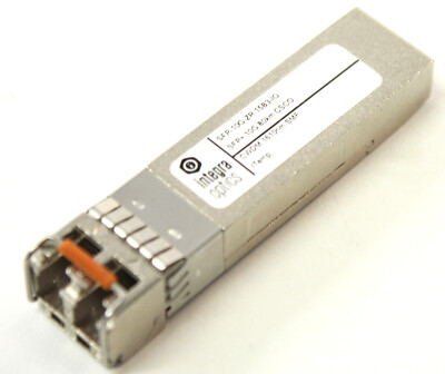 Integra Optics | SFP-10G-ZR, 15B3| 10G 80KM 1610NM Transceiver module