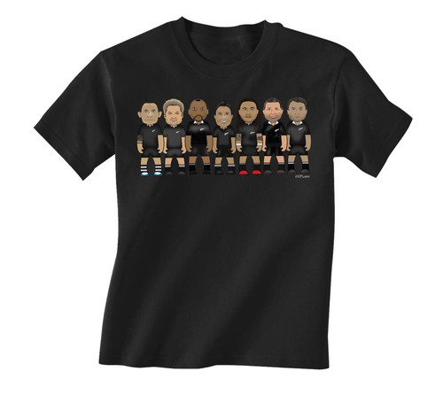Camiseta VIPwees Niños ORGÁNICA Algodón Niños Niñas Leyendas de Rugby 6/Tri Naciones - Imagen 38 de 46