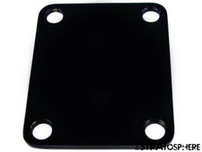 NEW NECK PLATE for Fender Stratocaster Telecaster Strat Tele Black STR-NP-BC