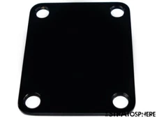 NEW NECK PLATE for Fender Stratocaster Telecaster Strat Tele Black STR-NP-BC