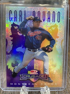 Carl Pavano 1997-1998 Donruss Crusade RC Rookie #121 Montreal Expos