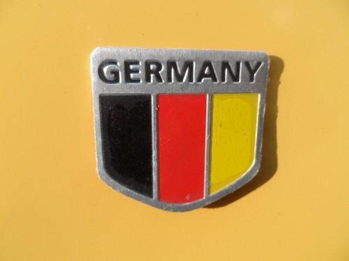 2 autos aluminio 3D emblema bandera de Alemania camión insignia auto deportivo calcomanías pegatina - Imagen 2 de 2