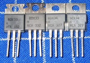 Lot de 10 BDX33C BDX34C Transistor 100V 10A TO-220 STM RoHS