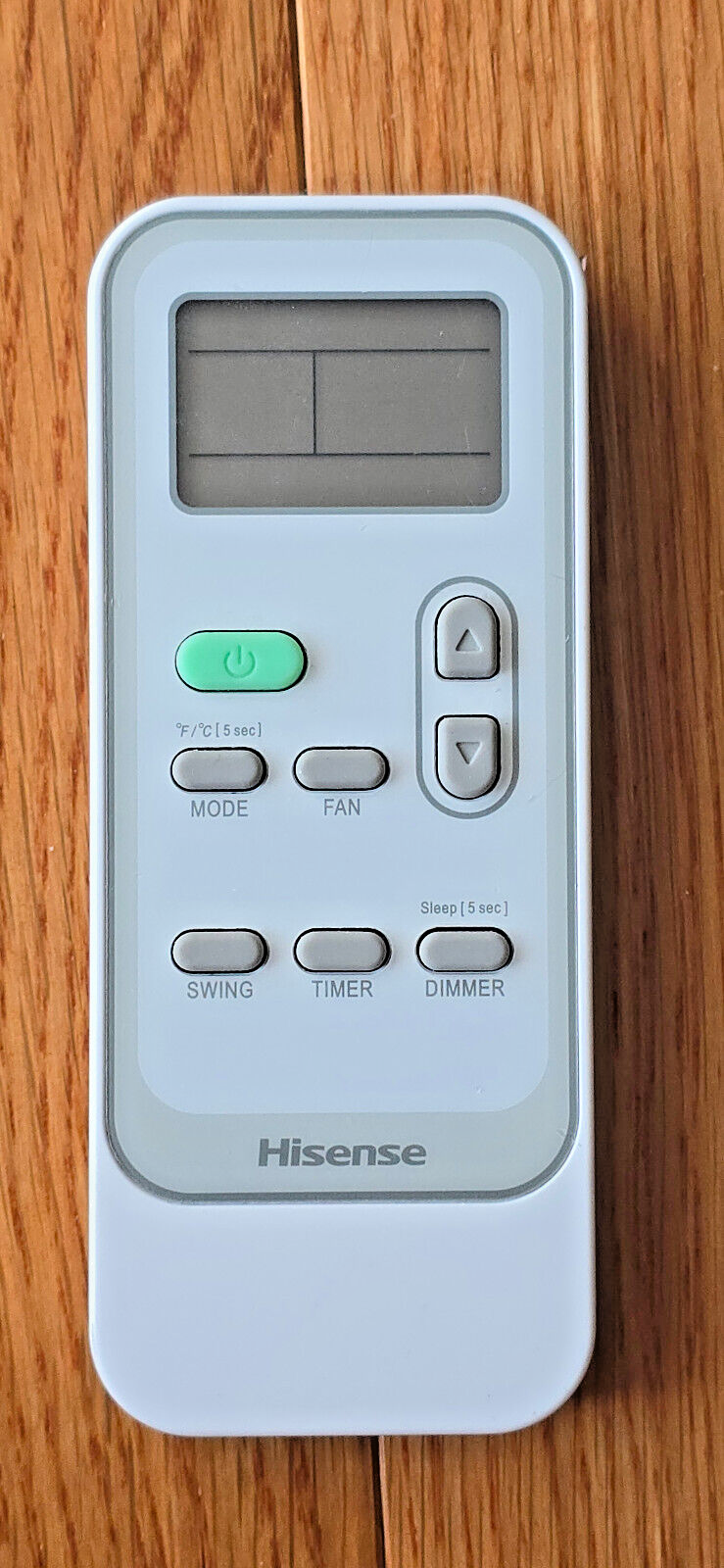 Hisense DG11J199 White Wireless Remote Control For Air Conditioner