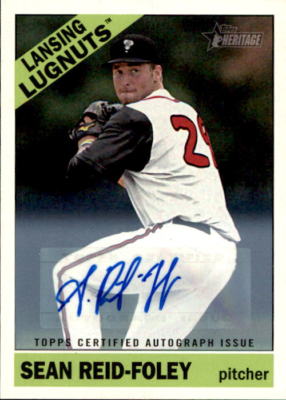 2015 Topps Heritage Minors Real One Autographs Sean Reid-Foley ROA-10 NICE