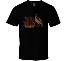 Wild Turkey Bourbon Awesome Beer Logo  T Shirt