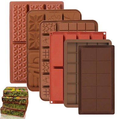 Silikon Schokoladentafel Form Formen Süßigkeiten Form Wachs Schmelzen Eiswürfel Gelee Tablett