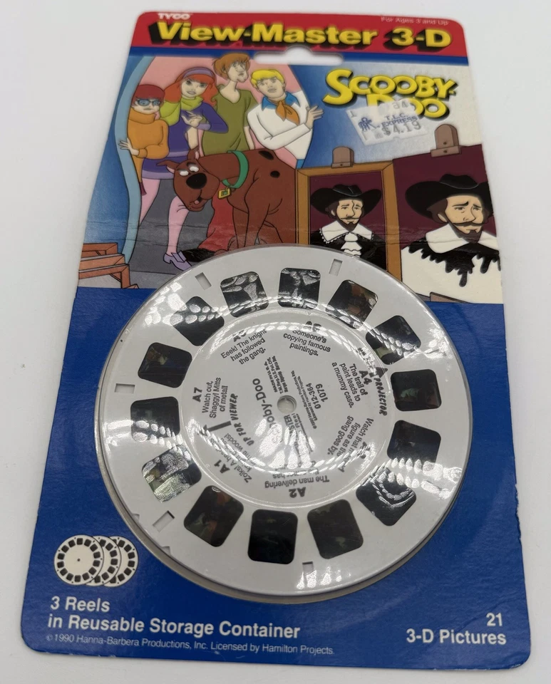 Vintage View Master 3-D The Scooby Doo 3-D Pictures Tyco NOS - Image 3 of 4