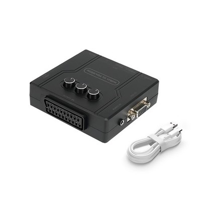 RGBS VGA to YPBPR Component Converter SCART to YPBPR for N64 PS1 PS2 Dreamcast j