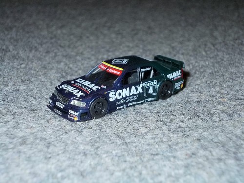 Mercedes Benz C-Klasse, Grün/Blau, Herpa, 1:87, MB, Motorsport