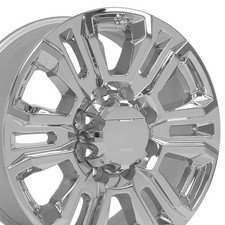 20x8.5 Chrome Wheel 8x165.1 15et Fit 1999-2010 Chevy Silverado 2500