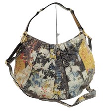 TORY BURCH 2-way Bag Leather Python-style Multicolor