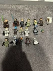 Genuine Lot of 15 LEGO Star Wars Minifigures Including Extras.