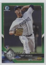 2018 Bowman Chrome Green Refractor 50/99 Joey Lucchesi #17 s3g