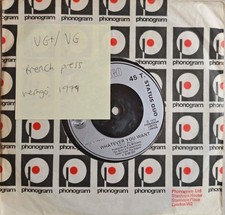 Status Quo Whatever You Want / Hard Ride Vinyl Record 7" VG+/VG 6059242 1979