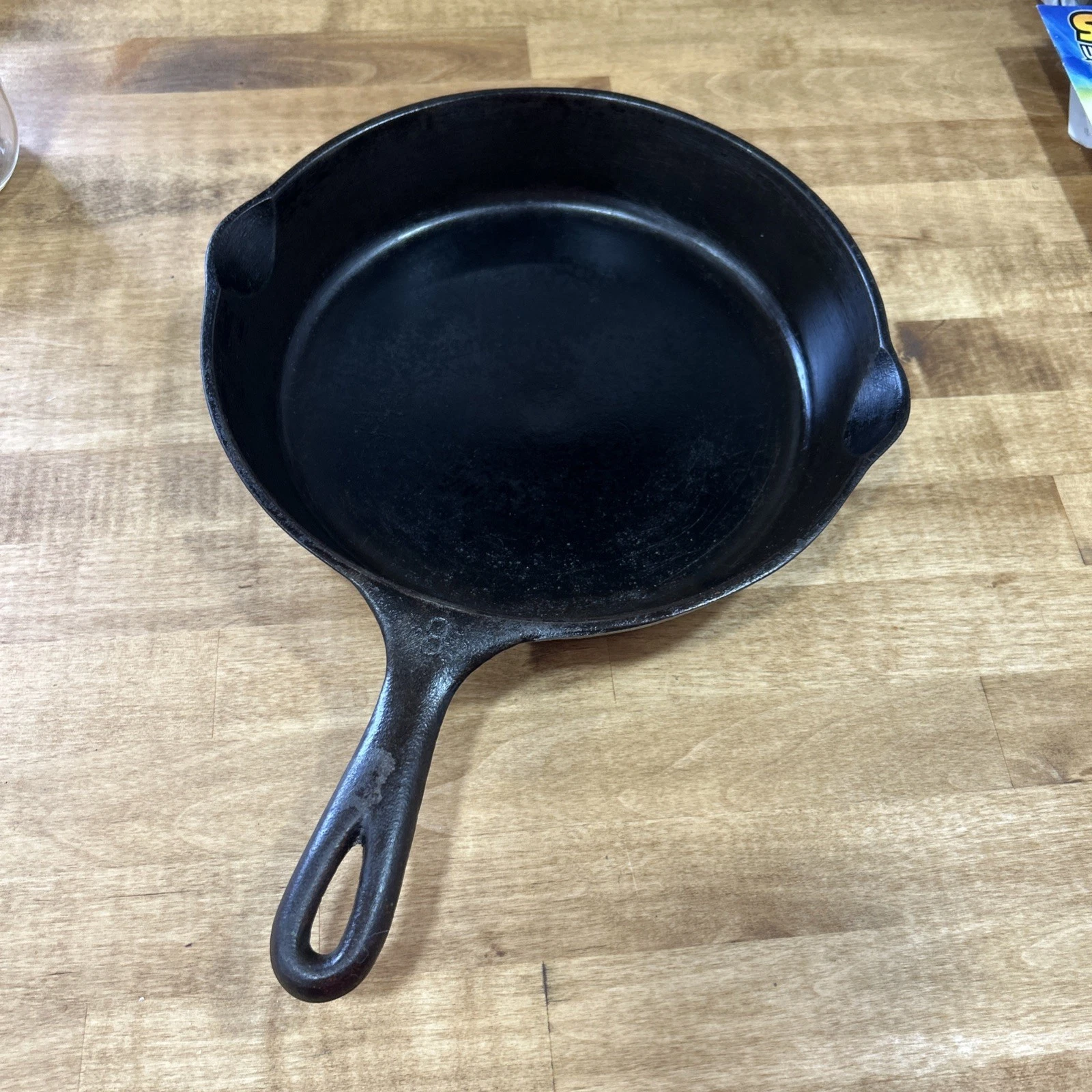 Wagner Ware 1058l Sidney -0- Seasoned 10" Diameter Cast Iron Skillet/Pan #8