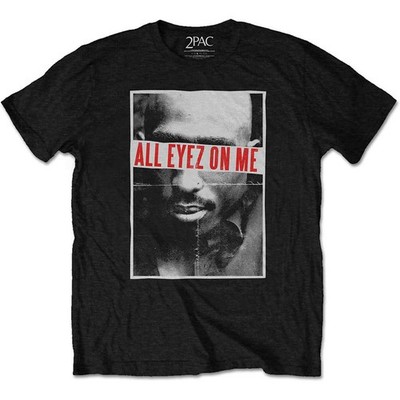 Tupac Shakur 2Pac All Eyez On Me Rap Death Row offiziell Männer T-Shirt Herren