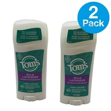 Natural Long-Lasting Deodorant Stick Lavender 2.25 Oz (Pack of 2)