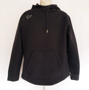 Kutting Weight V4 Black Drawstring Sauna Workout Hoodie Unisex Adult Size Medium